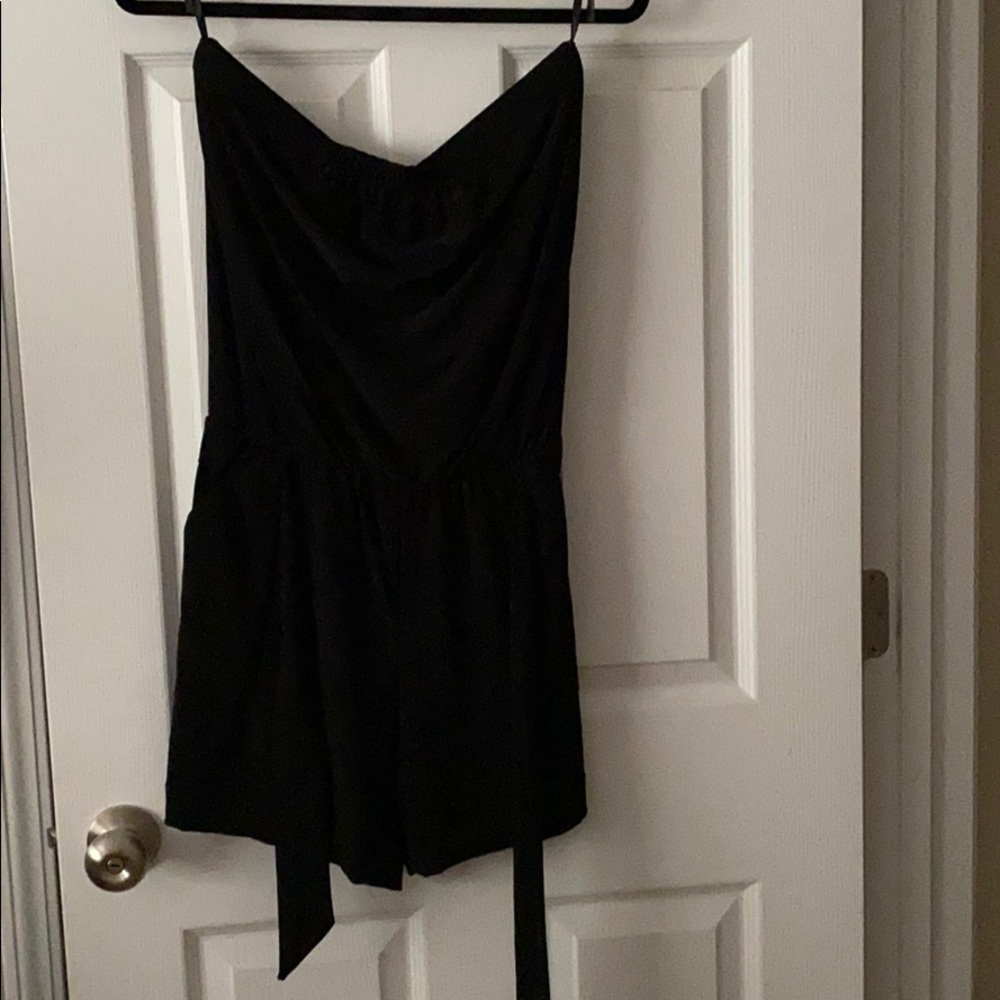 Strapless Romper